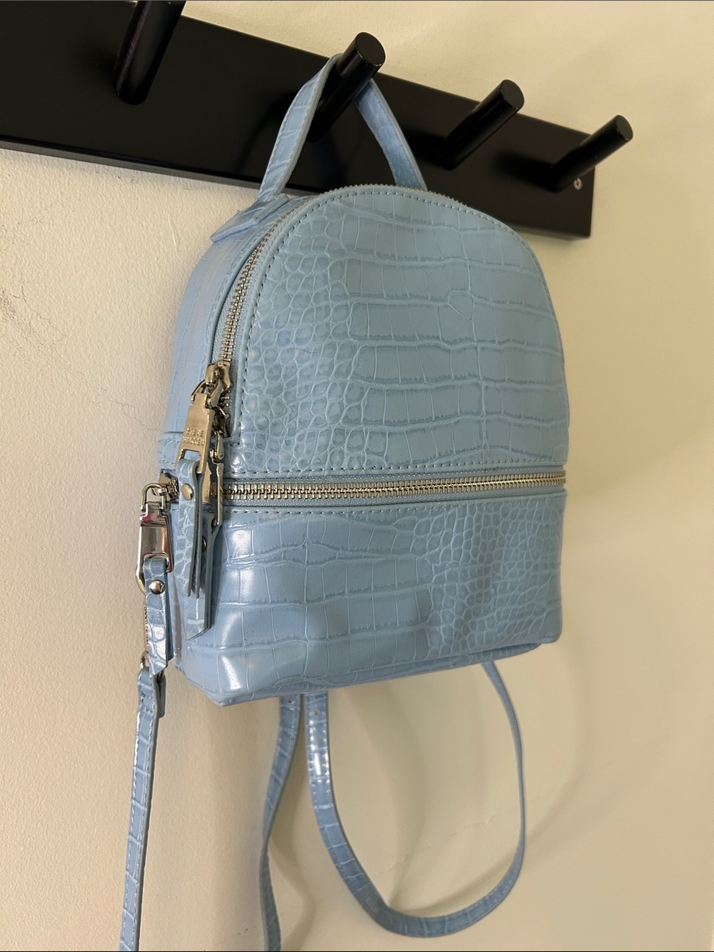 Steve Madden faux leather backpack